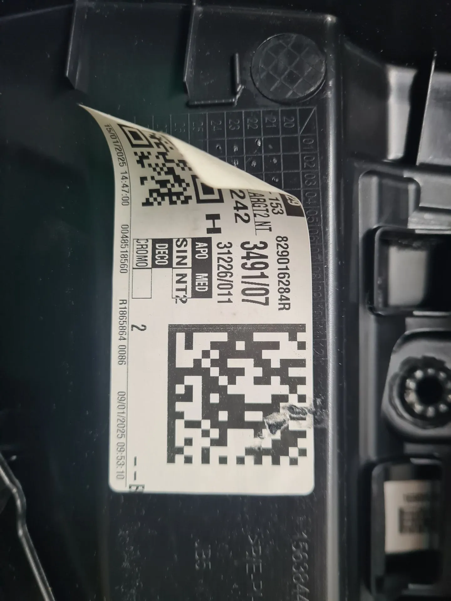 Rivestimento porta posteriore sinistra RENAULT Austral Imagem-4