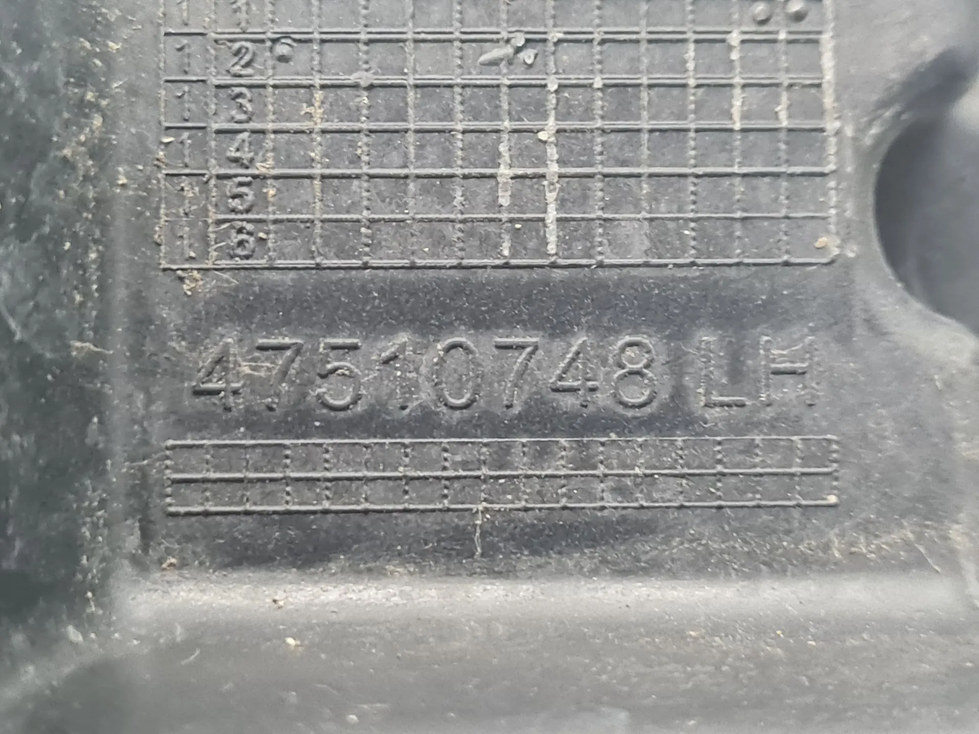 Daytime running light left FIAT 500L (351_, 352_) Imagem-7