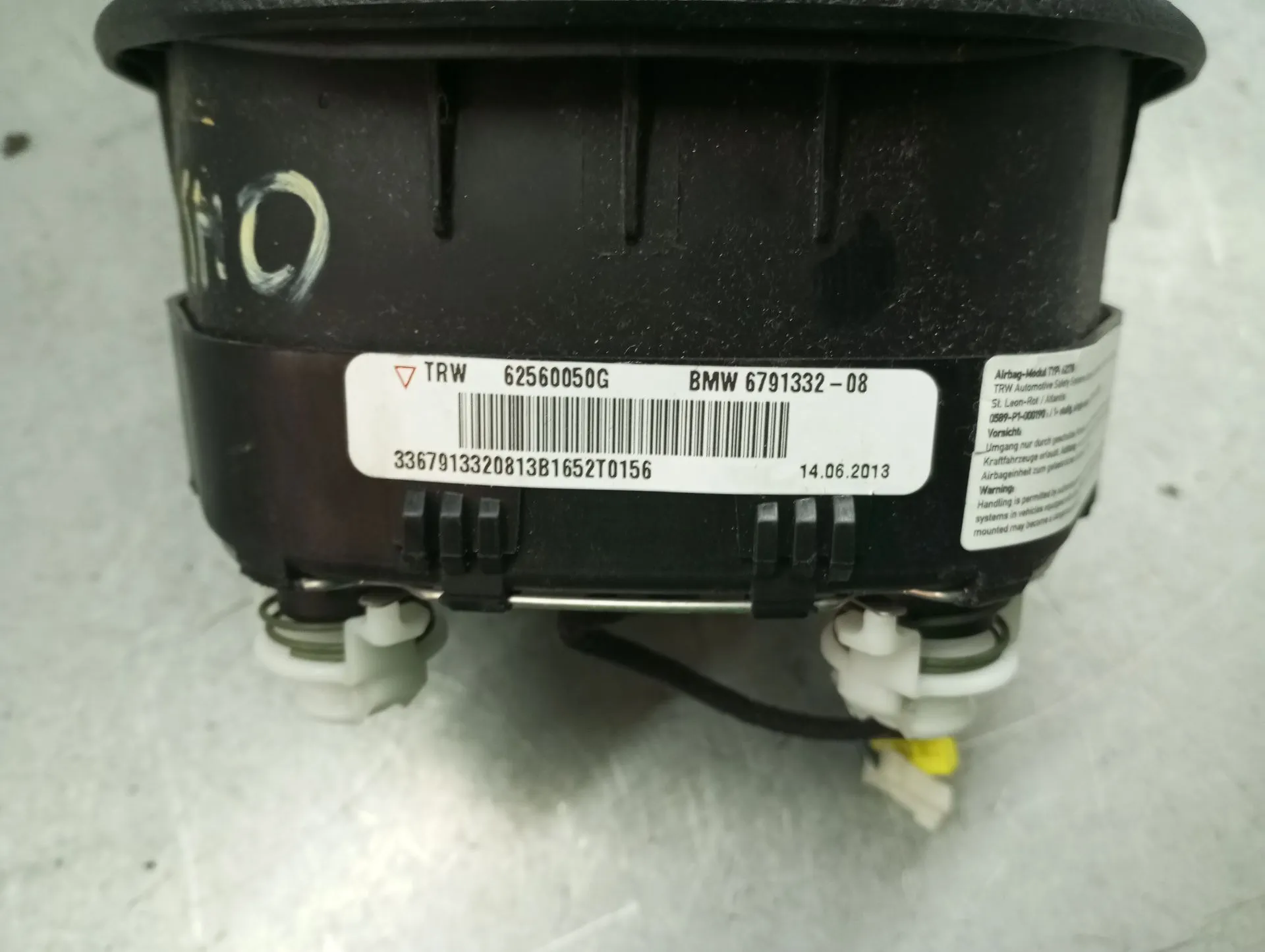 Airbag du Volant BMW 3 Gran Turismo (F34) Imagem-2