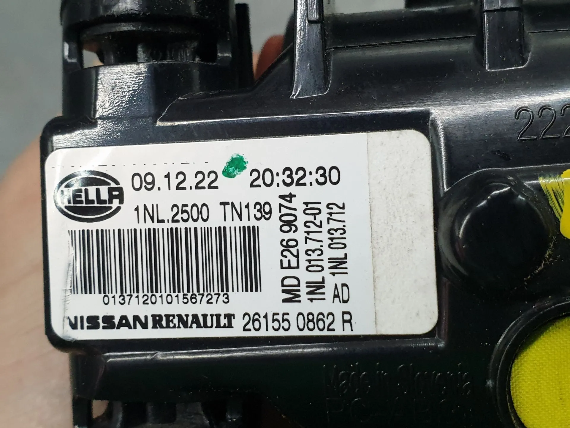 Left front fog light RENAULT Megane IV Grandtour (K9A/M_) Imagem-6