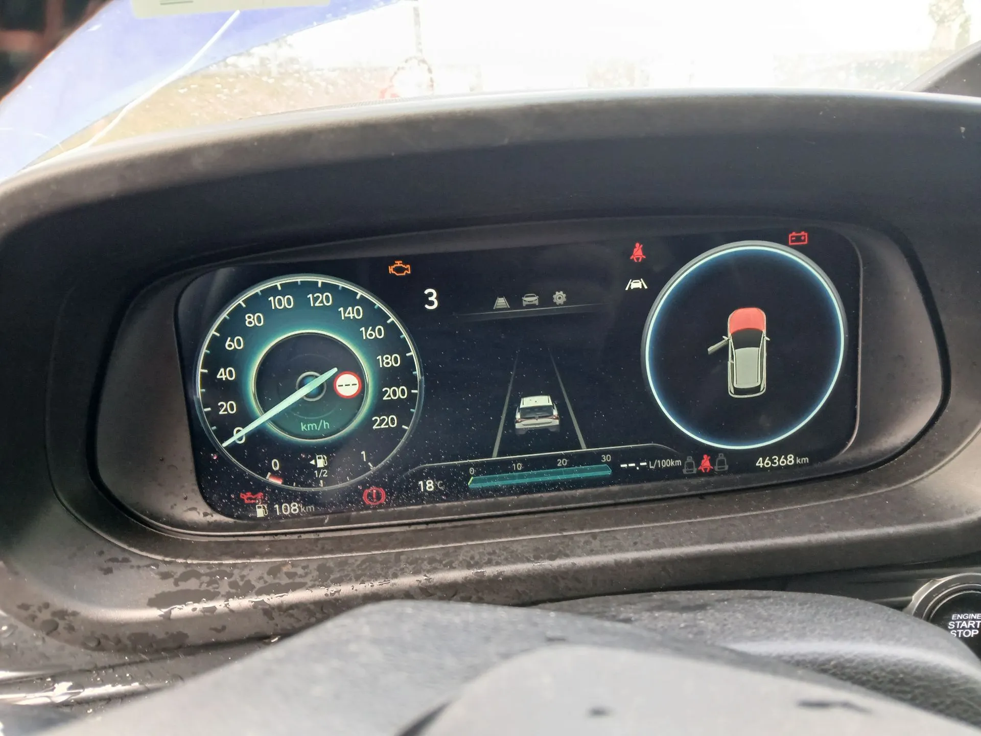 Quadrante / painel de instrumentos HYUNDAI i20 (BC3, BI3)