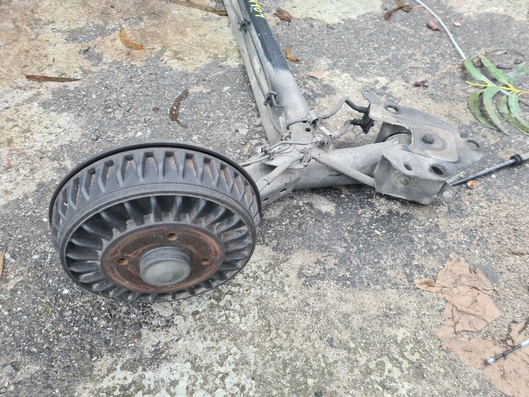 Assale posteriore a tamburo RENAULT Kangoo Express (FW0/1_) Imagem-2