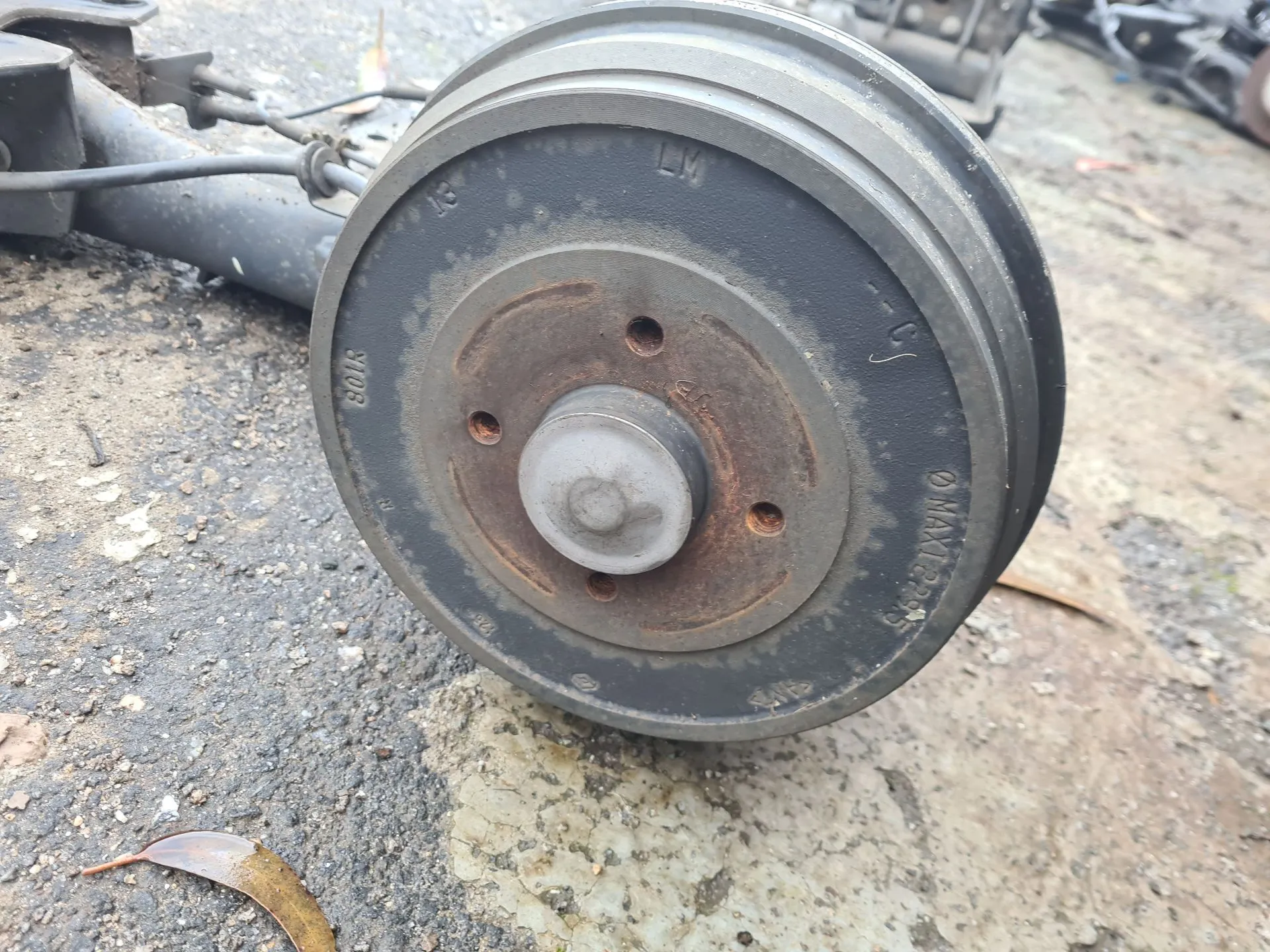 Assale posteriore a tamburo DACIA Lodgy (JS_) Imagem-2