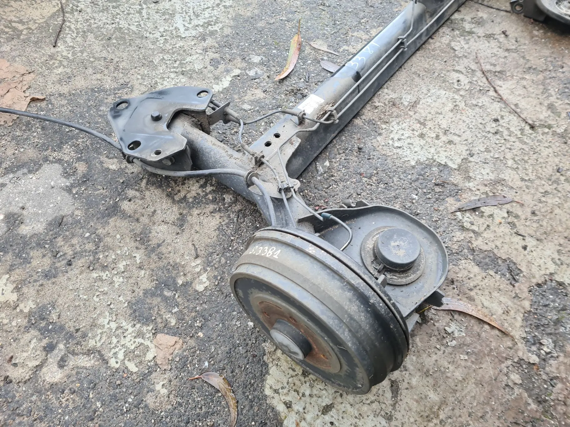 Assale posteriore a tamburo DACIA Lodgy (JS_) Imagem-1