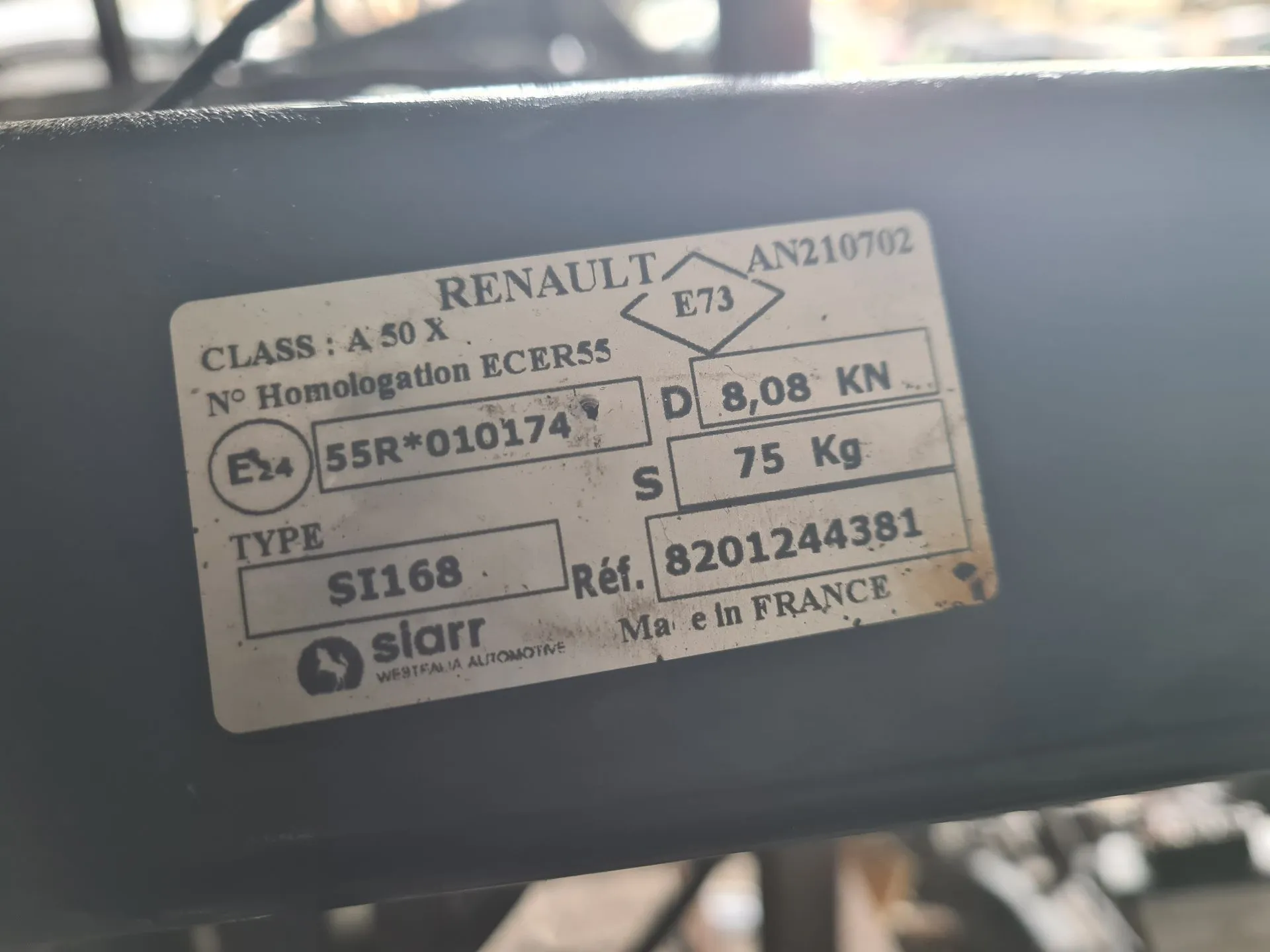 Gancho reboque DACIA Lodgy (JS_) Imagem-3