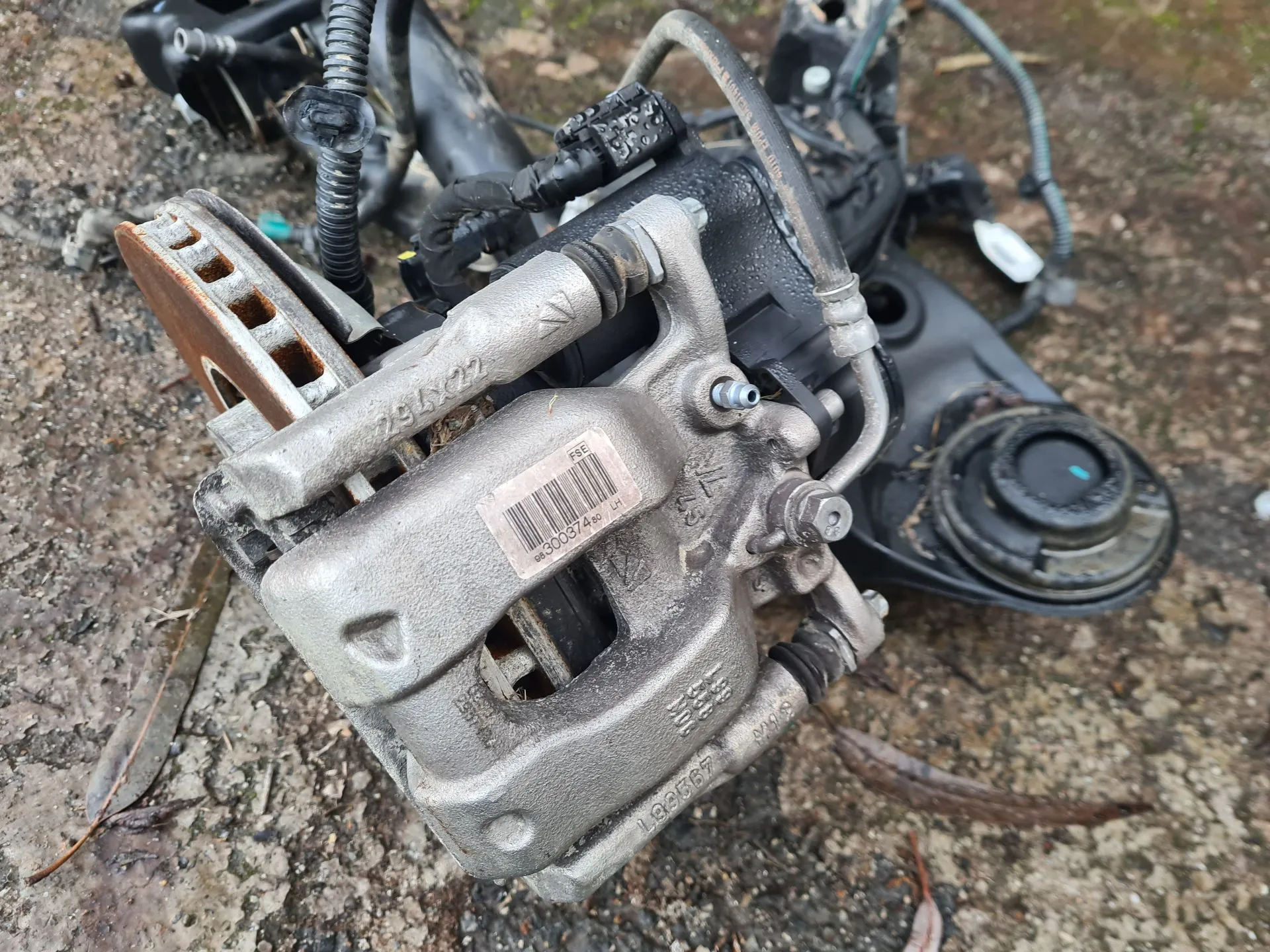 Left rear Brake Caliper PEUGEOT Expert