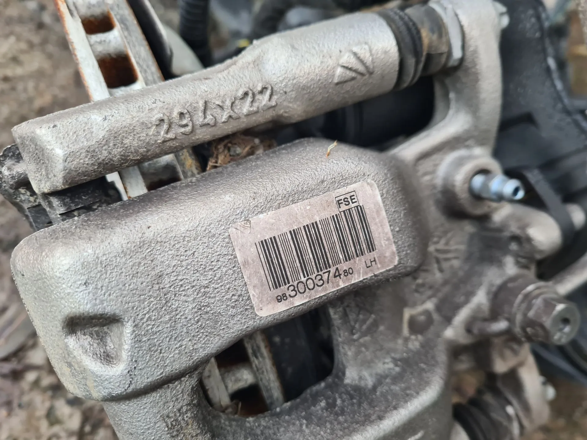 Left rear Brake Caliper PEUGEOT Expert Imagem-1