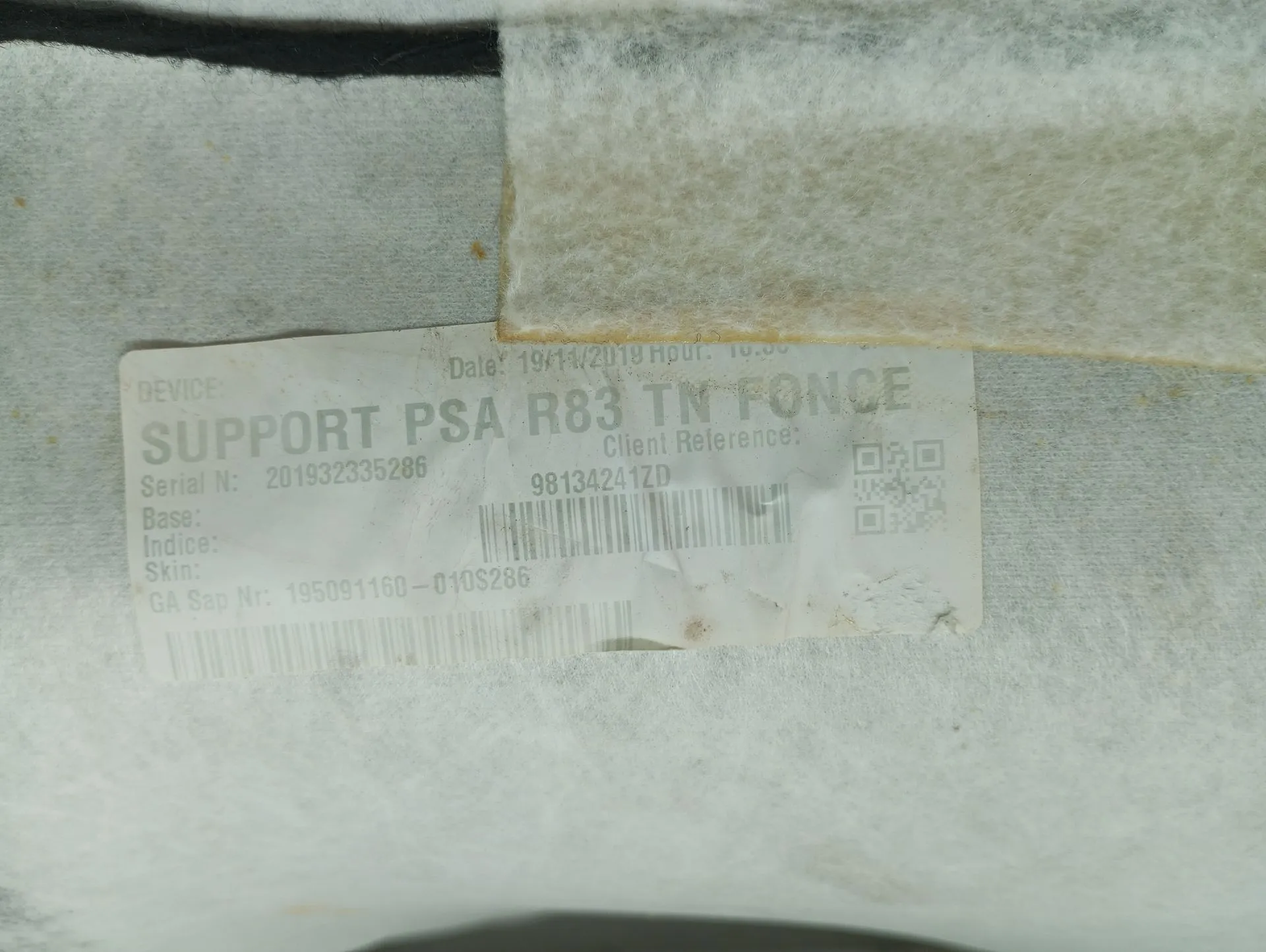 Rivestimento tetto PEUGEOT 308 II Imagem-1