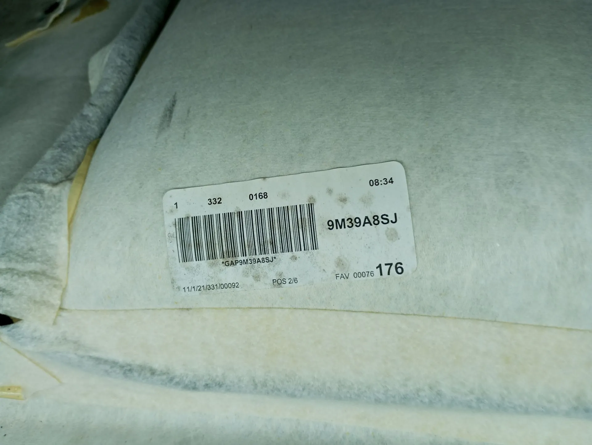 Rivestimento tetto PEUGEOT 308 II Imagem-3