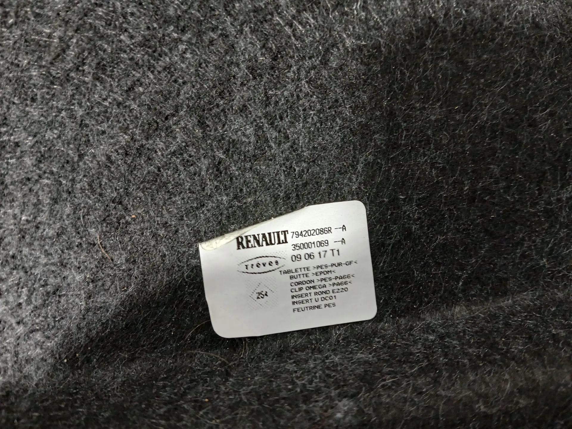 Cappelliera Posteriore RENAULT Megane IV (B9A/M_) Imagem-2