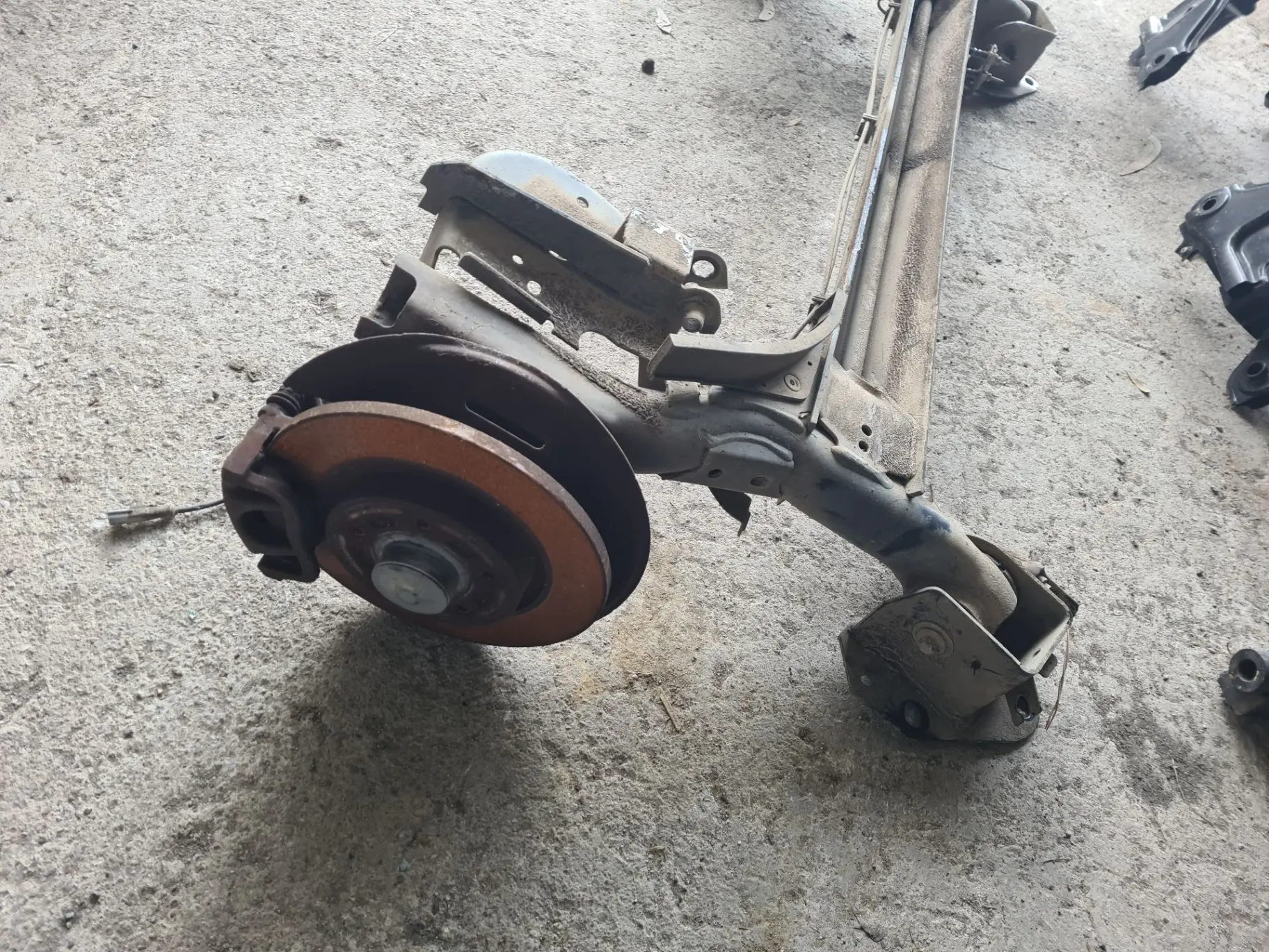 Rear axle with discs RENAULT Kangoo Express (FW0/1_) Imagem-3