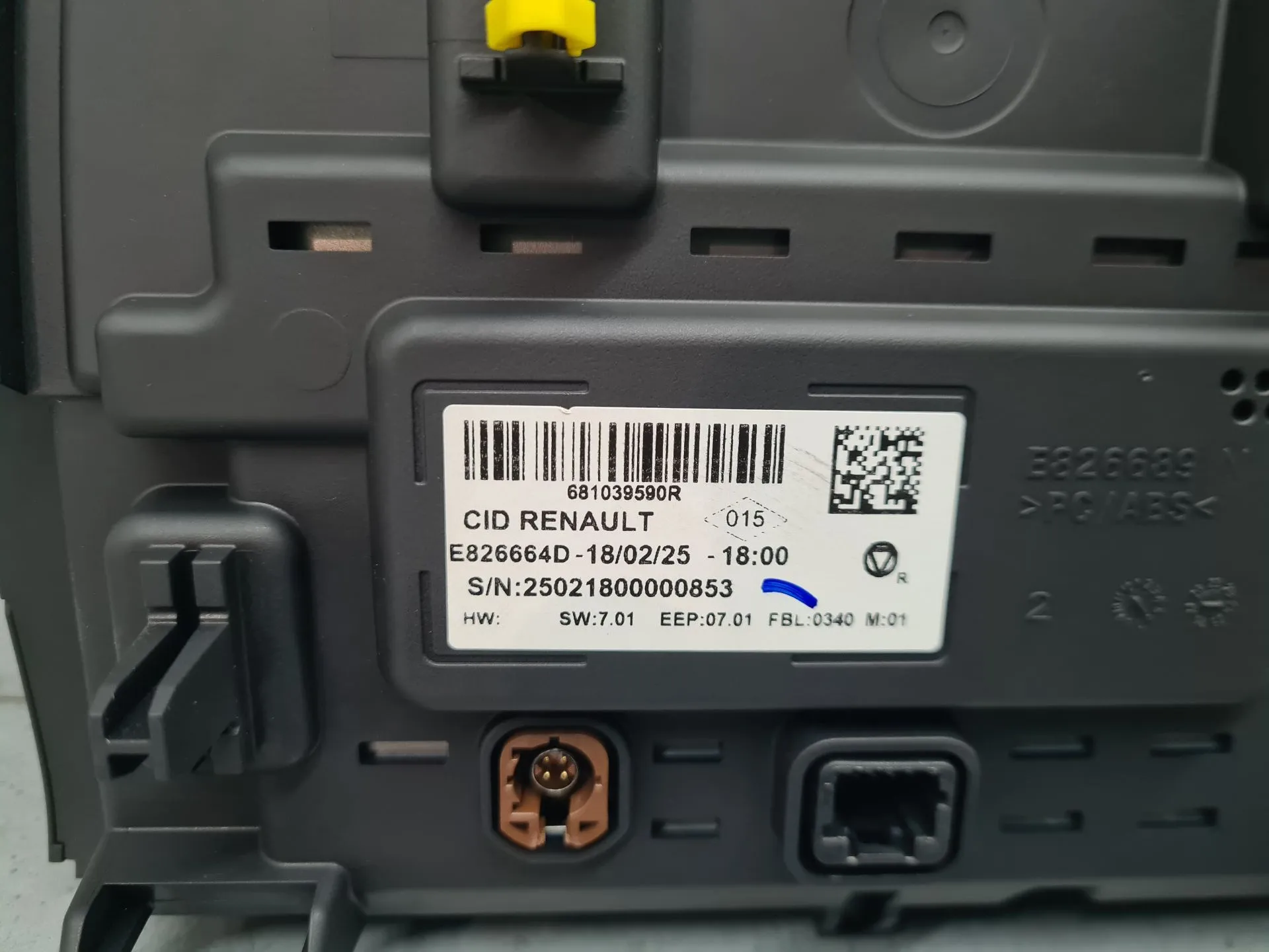 Display / schermo informazioni RENAULT Symbioz Imagem-5