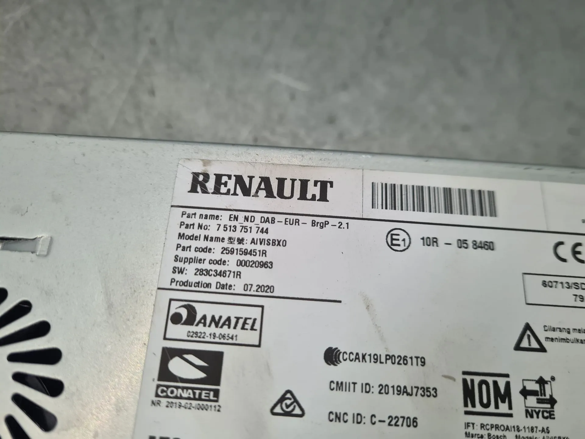 Kit Auto-rádio RENAULT Clio V (BF_) Imagem-7