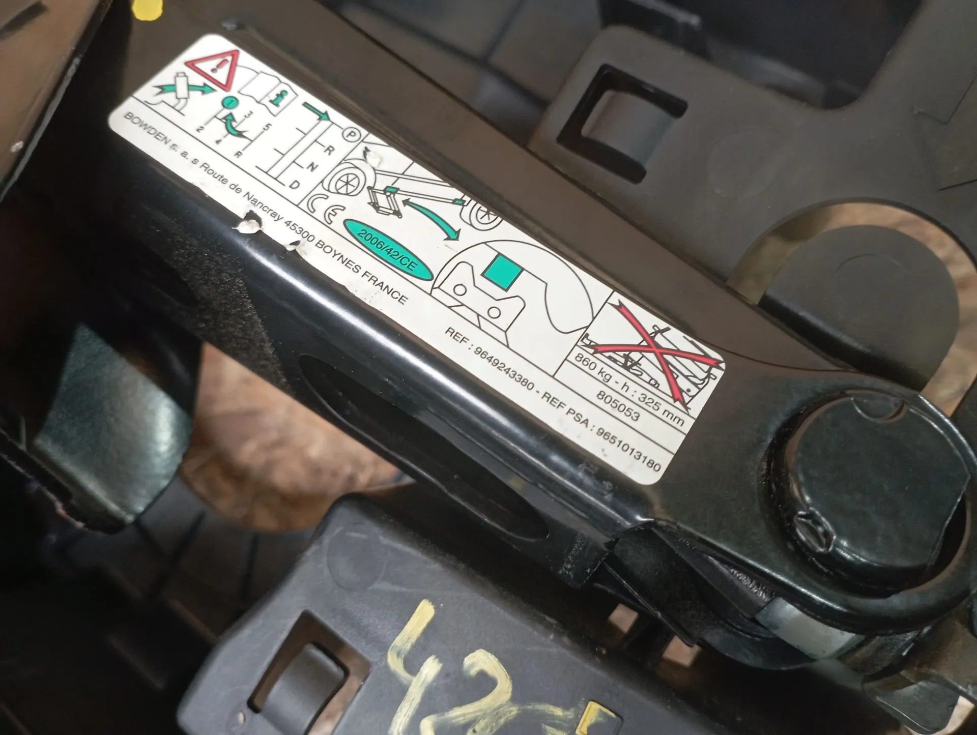 Cric PEUGEOT 308 SW II Imagem-3