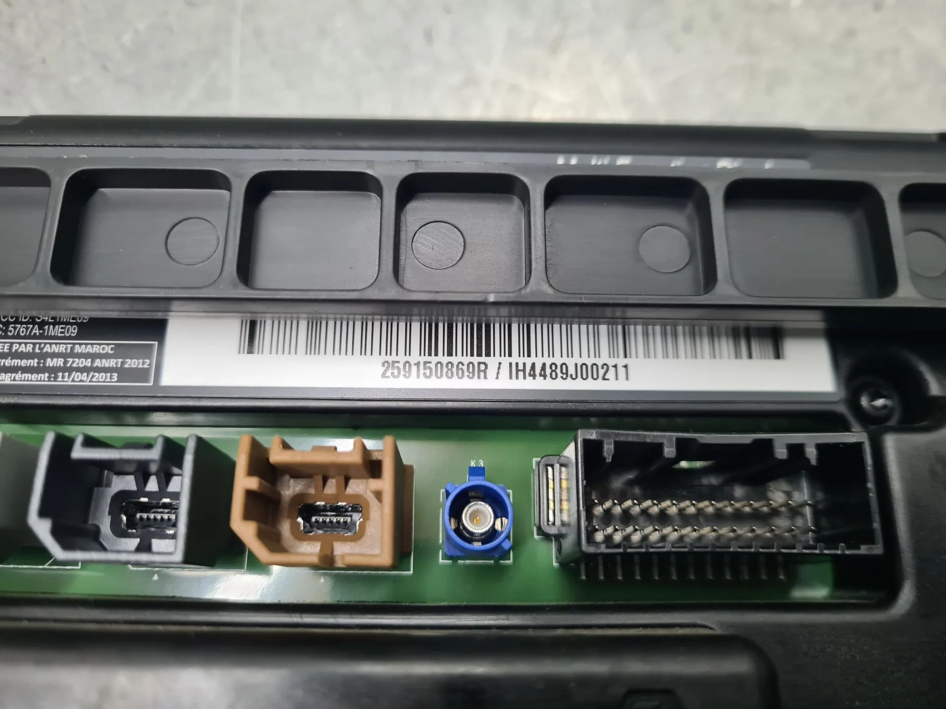 Écran de Navigation RENAULT Kangoo (KW0/1_) Imagem-6