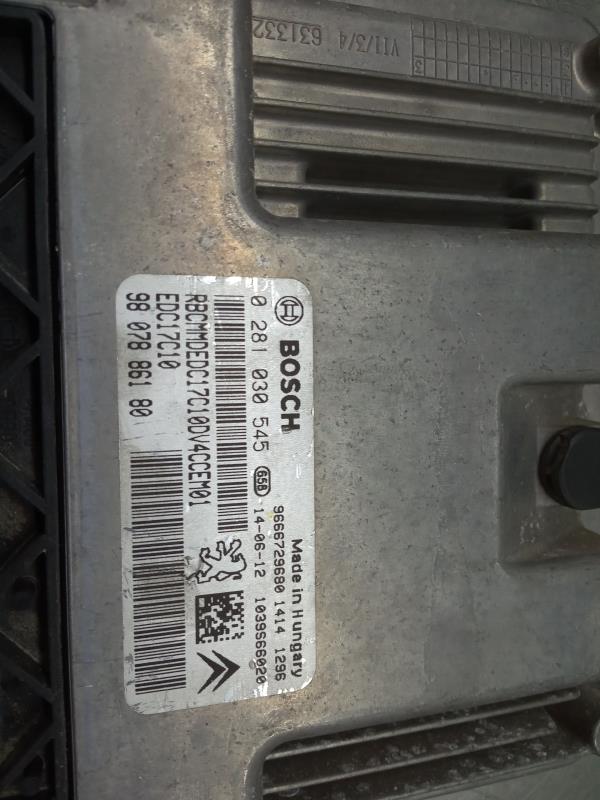 Centralina motor / ECU PEUGEOT 208 Imagem-3
