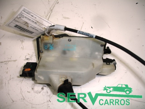 Serratura / chiusura posteriore destra PEUGEOT 208