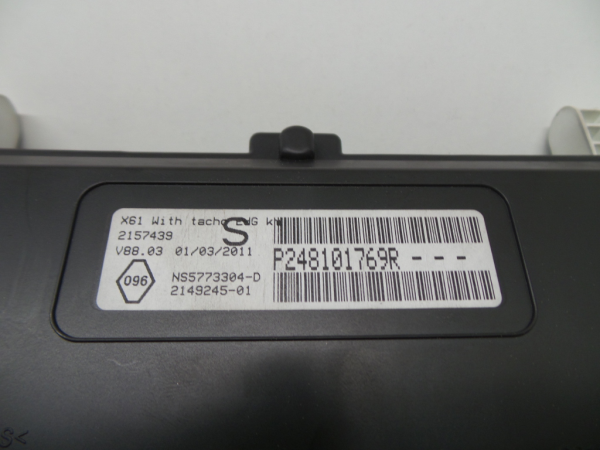 Quadrante / painel de instrumentos RENAULT Kangoo (KW0/1_) Imagem-2