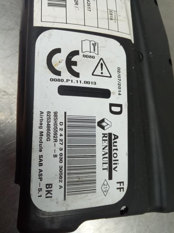 Airbag Destro RENAULT Captur (J5_) Imagem-2