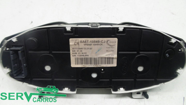 Quadrante / painel de instrumentos FORD Fiesta VI (CB1, CCN) Imagem-2