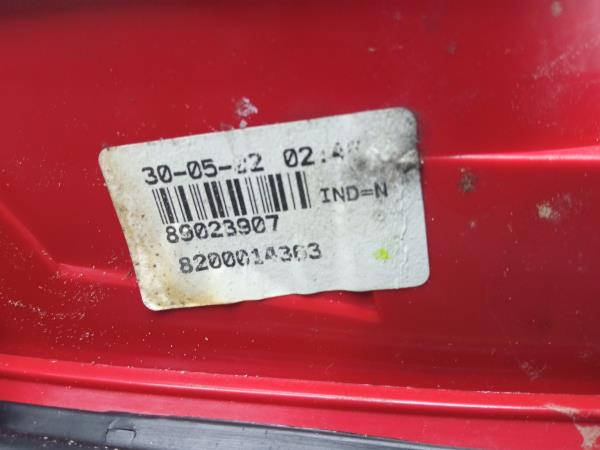 Fanale Destro Baule RENAULT Vel Satis (BJ0_) Imagem-2