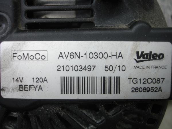 Alternador FORD Fiesta VI (CB1, CCN) Imagem-2