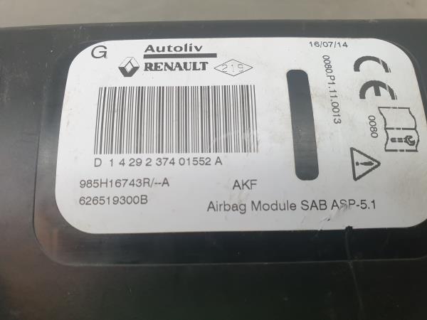 Airbag Derecho RENAULT Scénic III (JZ0/1_) Imagem-2