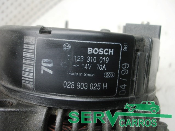 Alternador VOLKSWAGEN Polo (6N) Imagem-2