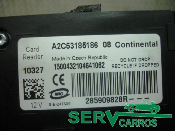 Centralina accensione (immobilizzatore) RENAULT Megane III Coupé (DZ0/1_) Imagem-2