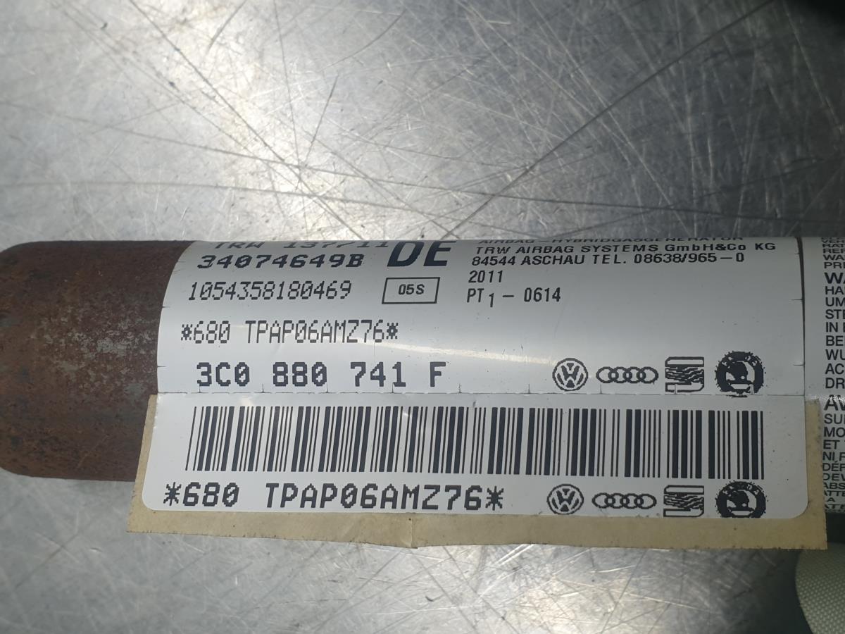 Airbag a Tendina Sinistra VOLKSWAGEN Passat (362) Imagem-2