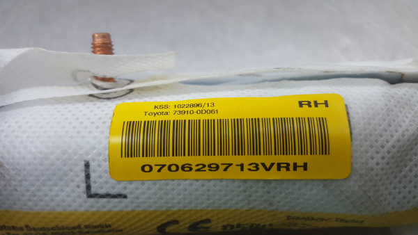 Airbag  Droite TOYOTA Yaris (_P13_) Imagem-4