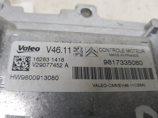 Centralina motor / ECU CITROËN C3 III (SX) Imagem-2