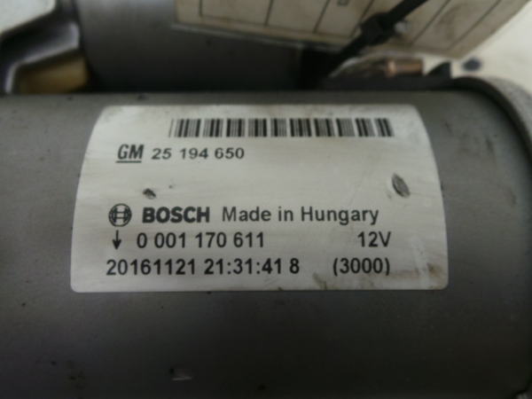 Motor de arranque OPEL Corsa E Imagem-2