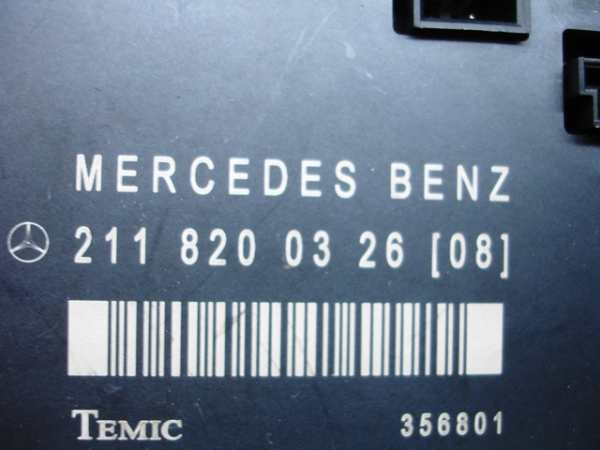 Left front Door Unit Module MERCEDES-BENZ Classe E (W211) Imagem-1