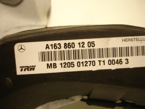 Right Curtain Airbag MERCEDES-BENZ Classe M (W163) Imagem-2