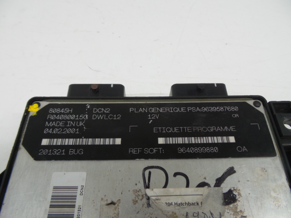 Centralina motor / ECU PEUGEOT 206 (2A/C) Imagem-1