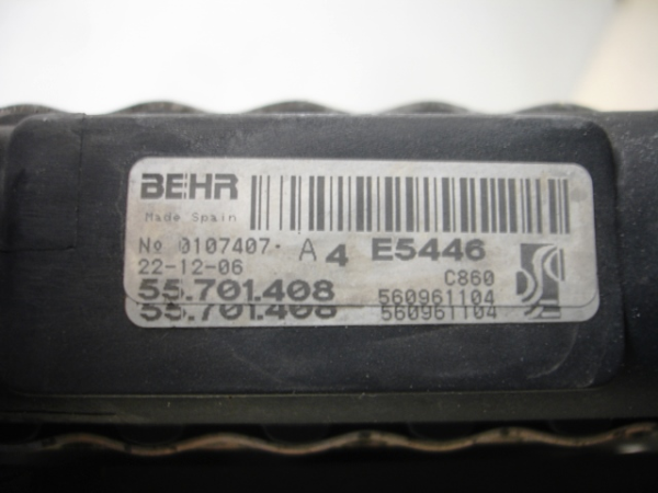 Water radiator OPEL Corsa D Imagem-1