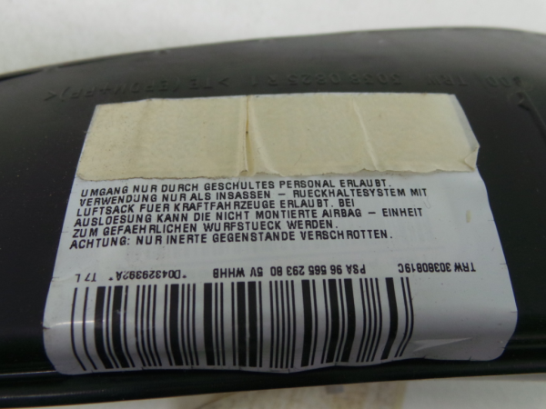 Airbag Derecho PEUGEOT 308 (4A_, 4C_) Imagem-3