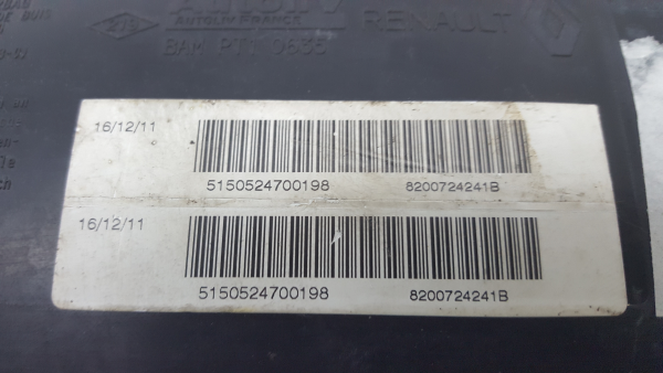 Left Seat Airbag DACIA Duster (HS_) Imagem-4