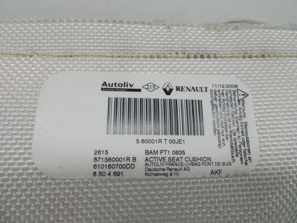 Airbag Izquierdo RENAULT Clio III (BR0/1, CR0/1) Imagem-1