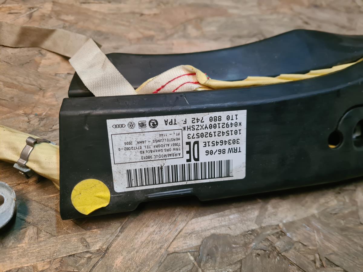 Airbag Rideau Droite VOLKSWAGEN Touran (1T) Imagem-3