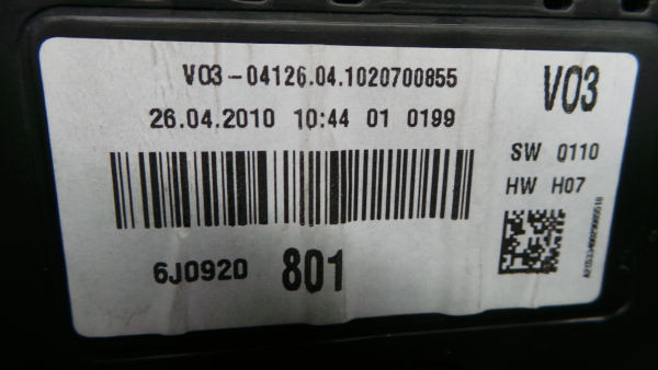 Quadrante / painel de instrumentos SEAT Ibiza IV (6J5, 6P1) Imagem-2