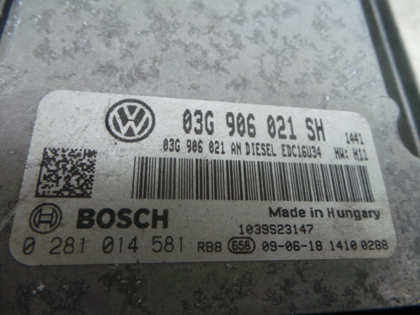 Centralina motor / ECU SEAT Leon (1P1) Imagem-2