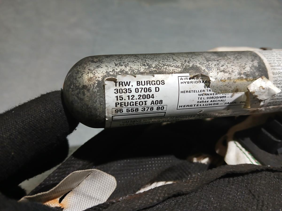 Right Curtain Airbag PEUGEOT 1007 (KM_) Imagem-3