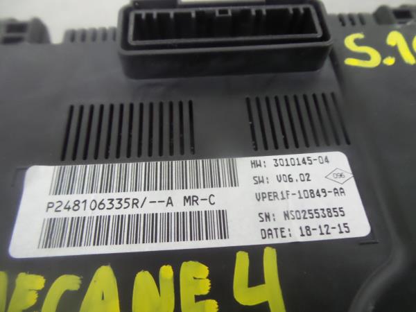 Quadrante / painel de instrumentos RENAULT Megane IV (B9A/M_) Imagem-3