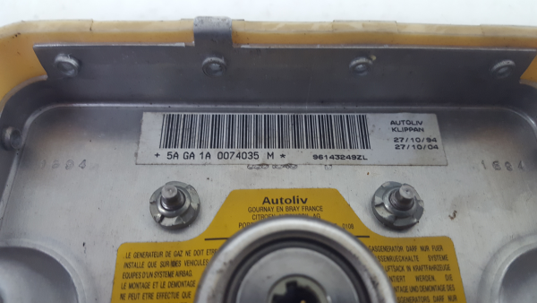 Airbag du Volant CITROËN ZX (N2) Imagem-3