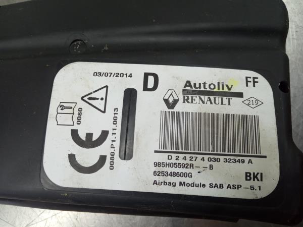 Airbag  Droite RENAULT Captur (J5_) Imagem-2