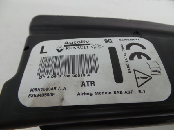Airbag Guache RENAULT Clio IV (BH_) Imagem-2