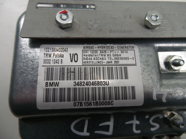 Airbag Lateral Delantero Derecho BMW 7 (E65, E66, E67) Imagem-1