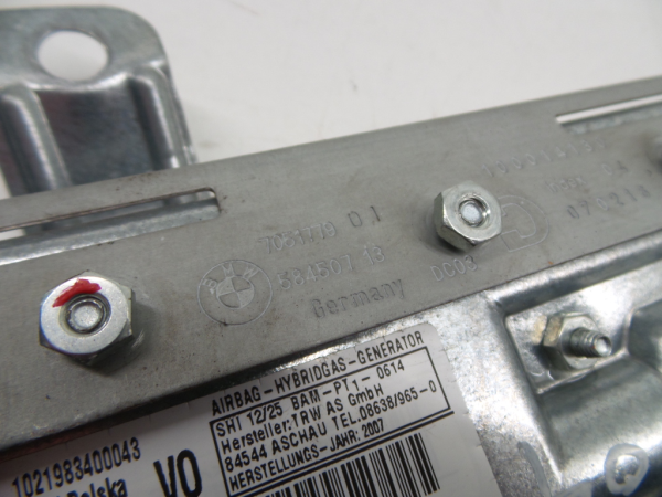 Airbag Lateral Delantero Derecho BMW 7 (E65, E66, E67) Imagem-2